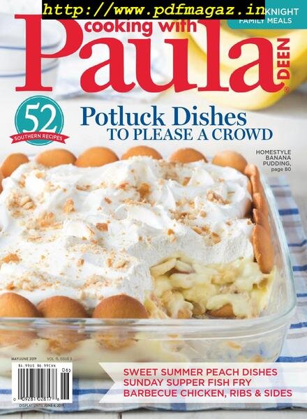 Cooking with Paula Deen – May 2019 Cover