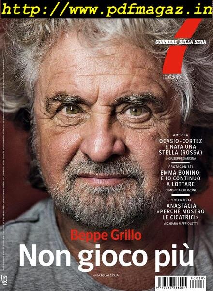 Corriere della Sera Sette – 17 maggio 2019 Cover