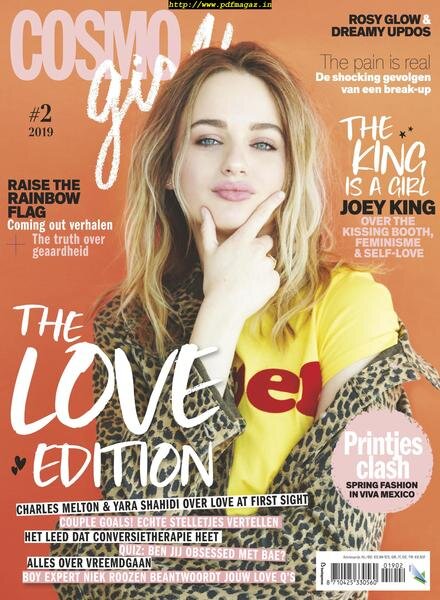 CosmoGIRL! – april 2019 Cover