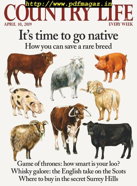 Country Life UK – April 10, 2019 Cover