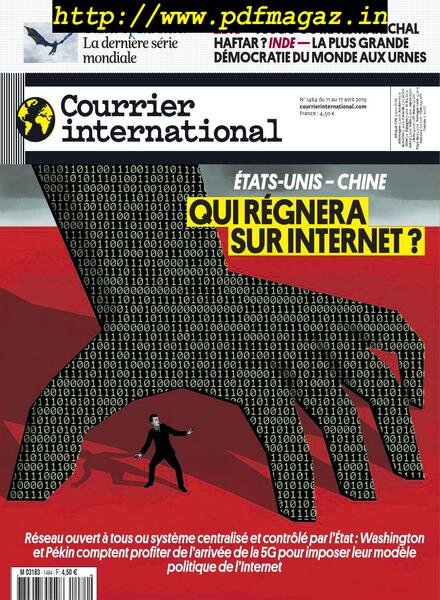 Courrier International – 11 Avril 2019 Cover