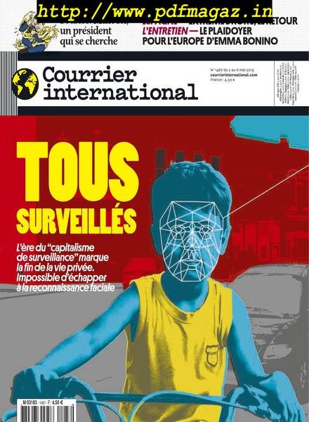 Courrier International – 2 Mai 2019 Cover
