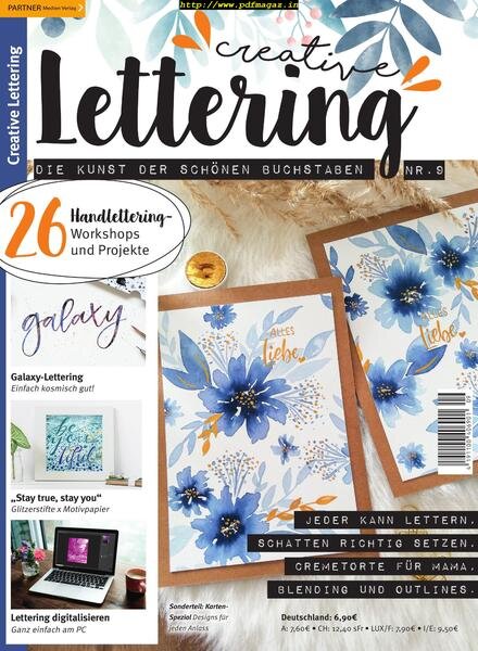 Creative Lettering – April 2019 Cover