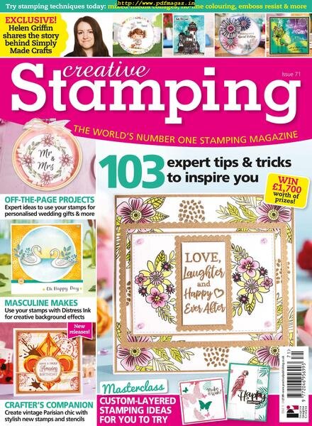 Creative Stamping – May 2019 Cover