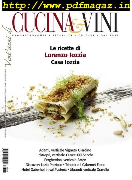 Cucina & Vini – Aprile-Maggio 2019 Cover