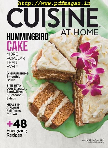Cuisine at Home – May 2019 Cover