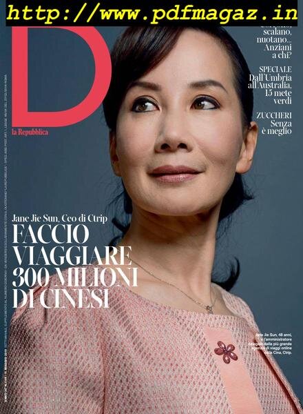 D la Repubblica – 11 maggio 2019 Cover