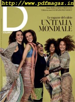 D la Repubblica – 13 Aprile 2019