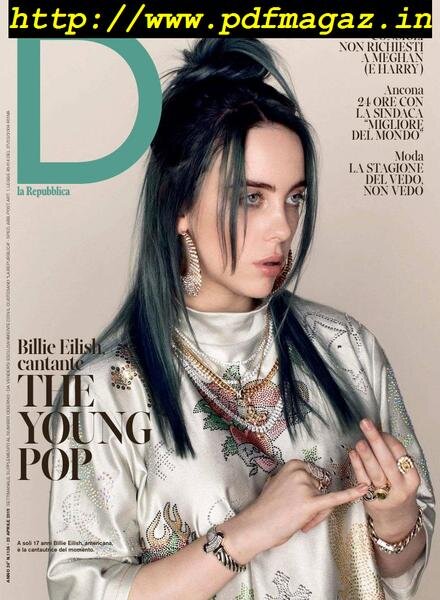 D la Repubblica – 20 aprile 2019 Cover