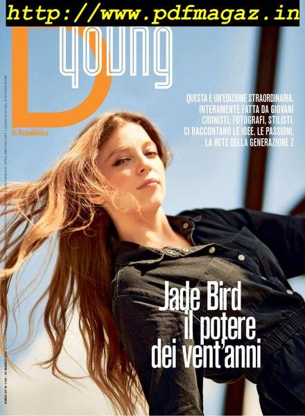 D la Repubblica – 30 Marzo 2019 Cover