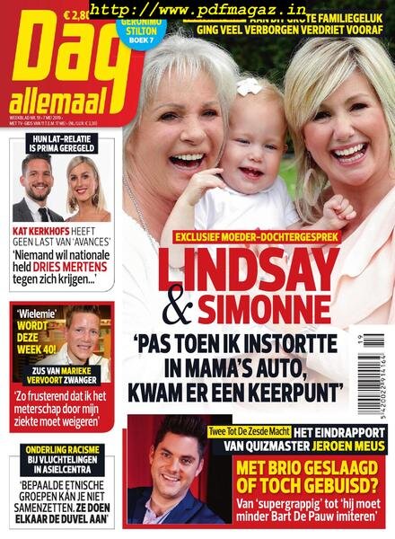 Dag Allemaal – 07 mei 2019 Cover