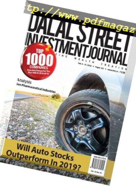 Dalal Street Investment Journal – February 04, 2019 Cover