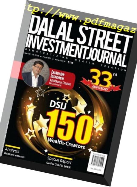 Dalal Street Investment Journal – March 19, 2019 Cover
