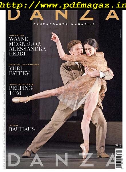 Danza & Danza – Marzo-Aprile 2019 Cover