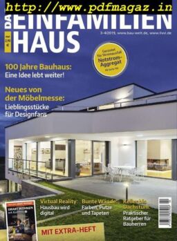 Das Einfamilienhaus – Marz-April 2019