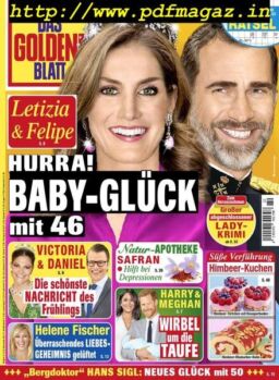 Das Goldene Blatt – 27 Mai 2019