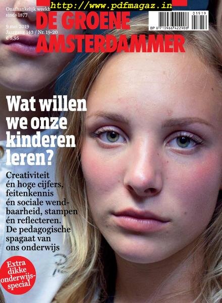De Groene Amsterdammer – 10 mei 2019 Cover