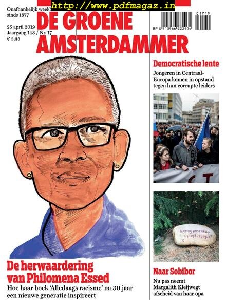 De Groene Amsterdammer – 26 april 2019 Cover
