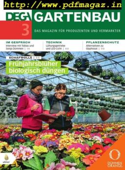 Dega Gartenbau – 15 Marz 2019