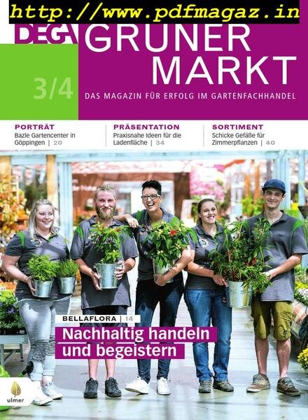 Dega Gruner Markt – Marz-April 2019 Cover
