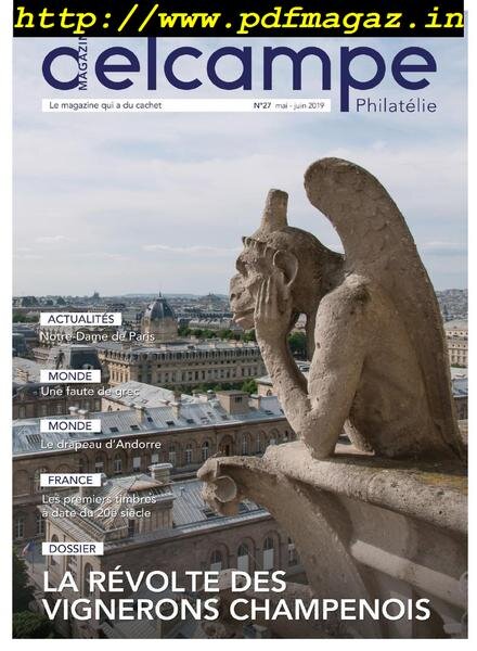 Delcampe Magazine Philatelie – mai-juin 2019 Cover