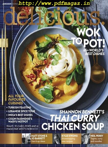 delicious Australia – June 2019 Cover