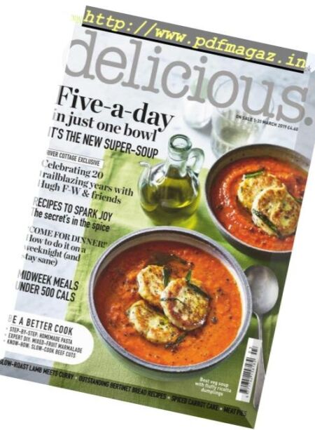 delicious UK – March 2019 Cover