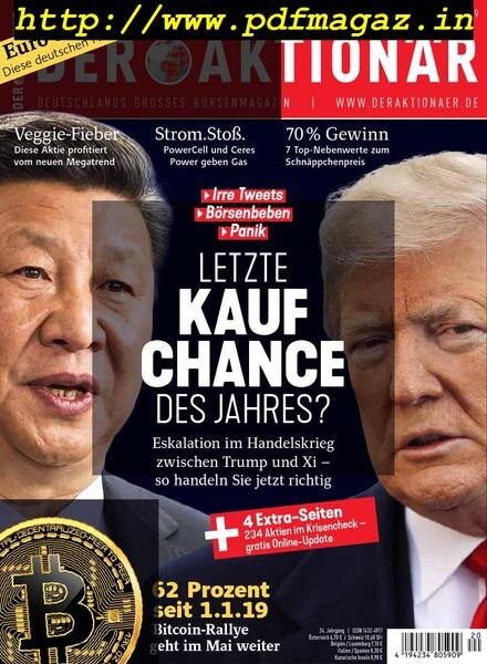 Der Aktionar – 09 Mai 2019 Cover