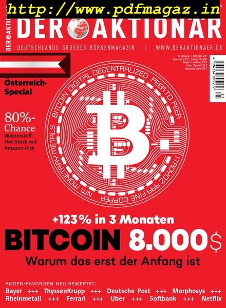 Der Aktionar – 16 Mai 2019 Cover