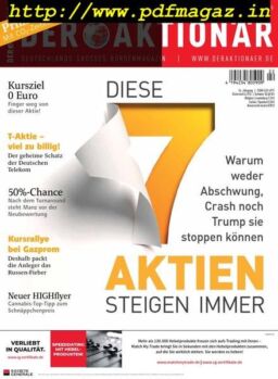 Der Aktionar – 23 Mai 2019