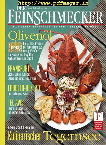 Der Feinschmecker – Juni 2019 Cover