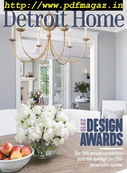 Detroit Home – April-May 2019 Cover