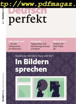 Deutsch Perfekt Plus – April 2019