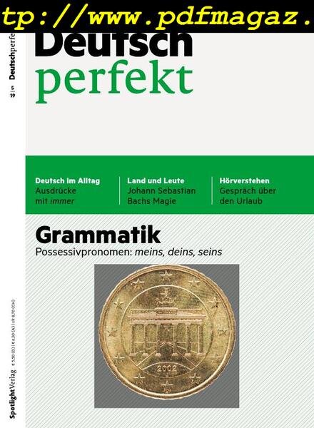 Deutsch Perfekt Plus – Mai 2019 Cover