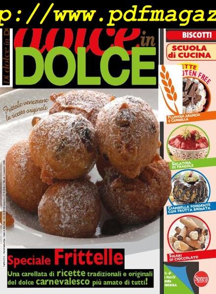 Di Dolce In Dolce – Marzo 2019 Cover