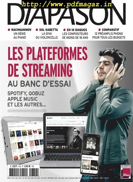 Diapason – mai 2019 Cover