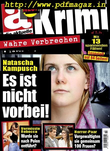 die aktuelle Krimi – Mai 2019 Cover