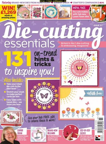 Die-cutting Essentials – Issue 37, May 2018 Cover
