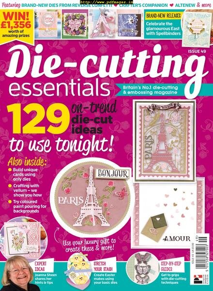 Die-cutting Essentials – Issue 49, Spring 2019 Cover