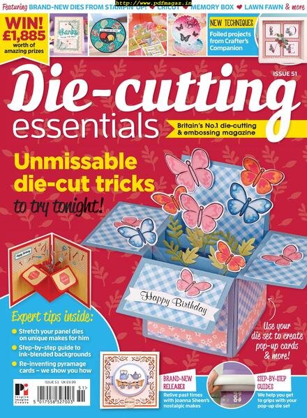 Die-cutting Essentials – May 2019 Cover