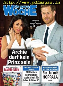 Die ganze Woche – 15 Mai 2019