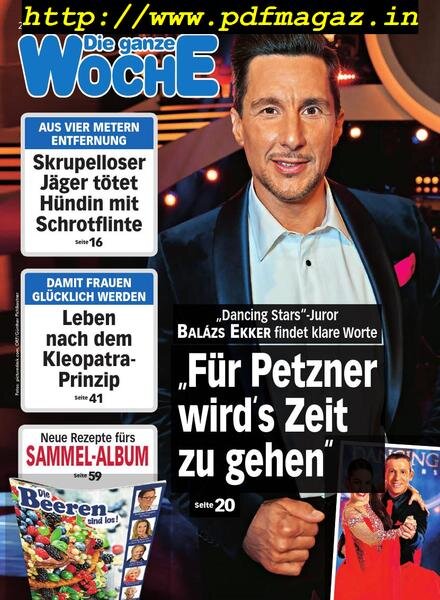 Die ganze Woche – 24 April 2019 Cover
