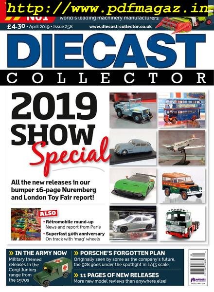 Diecast Collector – April 2019 Cover