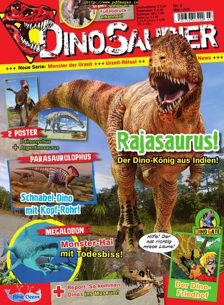 Dinosaurier – Mai 2019 Cover