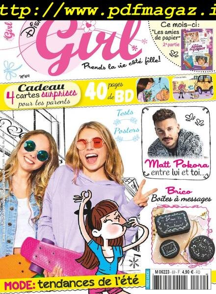 Disney Girl – juin 2019 Cover