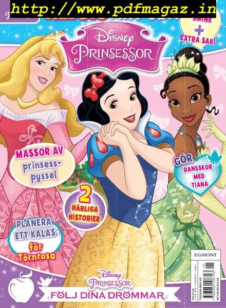Disney Prinsessor – maj 2019 Cover