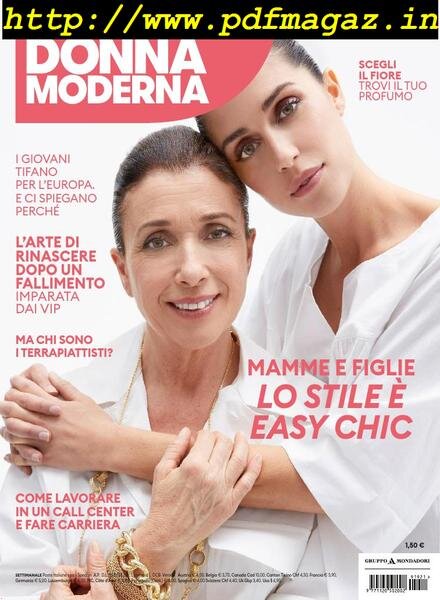 Donna Moderna – 08 maggio 2019 Cover