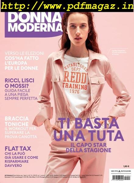 Donna Moderna – 17 aprile 2019 Cover