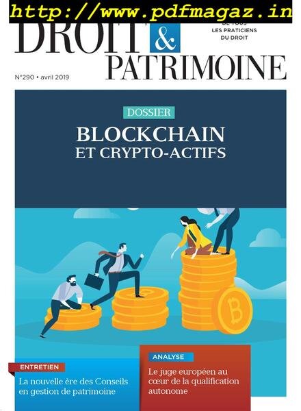 Droit & Patrimoine – 01 avril 2019 Cover