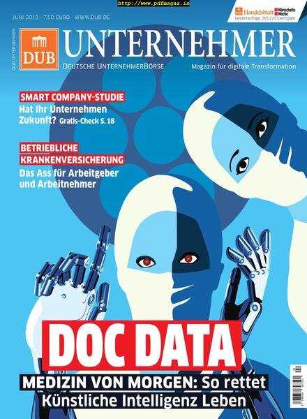 DUB UNTERNEHMER-Magazin – April 2019 Cover